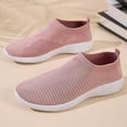thumbnail image 4 of Women's Walking Shoes - Tennis Athletic Casual Gym Slip-On Lightweight Sneakers, 4 of 11