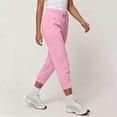 thumbnail image 5 of Maplenight Athletic Jogger Pants for Women Elastic Waist Gym Running Workout Pant Casual Lounge Travel Capri Pants with Pockets, 5 of 7