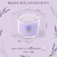 thumbnail image 3 of Candle CHILLFLAME 6 velas votivas con aroma a lavanda, 414 ml, 3 of 7