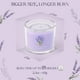 thumbnail image 3 of Candle CHILLFLAME 6 velas votivas con aroma a lavanda, 414 ml, 3 of 7