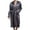 Dark Grey, variant on Men's Long Sleeve Satin Bath Robe High Waisted Sleepwear Silk Long Robes Summer Thin Fall Soft Sleeping House Comfy Satin Black X-Large