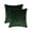 Dark Green, variant on Cterwk Pack of 2 Velvet Throw Pillow Covers Soft Solid Decorative Square Cushion Case for Sofa Bedroom Living Room, 18x18 inch