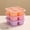 A, variant on INS Stacked Divider Lunch Box Set Snack Bento Box Microwave Adult Travel Bento Box
