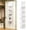 White#168, variant on 6-Tier Over the Door Hanging Organizer with Visual Mesh Windows, Beige Fabric Closet Storage Bag with Hooks for Dorm, 11.8x5.9x63 in