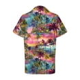 thumbnail image 6 of vigerkar Women's Hawaiian Shirts Coconut Button Summer Soft Button Down Shirts Short Sleeve (Watermelon Red, XL), 6 of 7