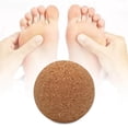 thumbnail image 3 of tredstone Cork Massage Ball Portable Lower Back for Sports Gym Training 10cm, 3 of 5
