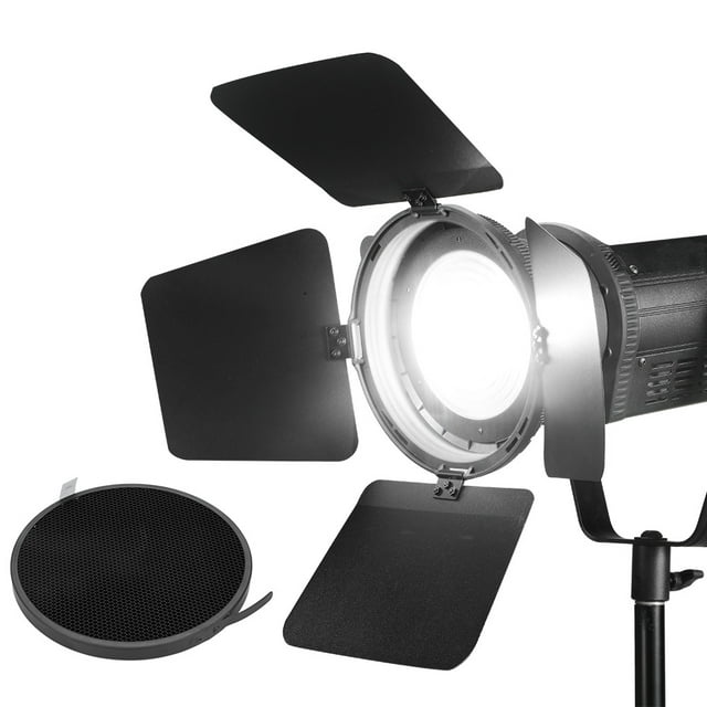 Enfocador De Luz De Fotografía, Foco De Lente Fresnel Transparente Y Duradero Para Luz De Fotografía De Montaje Bowens