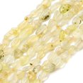 thumbnail image 2 of Natural Gold Prehnite Beads Strands Tumbled Stone 6.5-10x5-7x4-6.5mm Hole: 1mm 46-53pcs/strand 15.16''-15.75''(38.5-40cm), 2 of 5