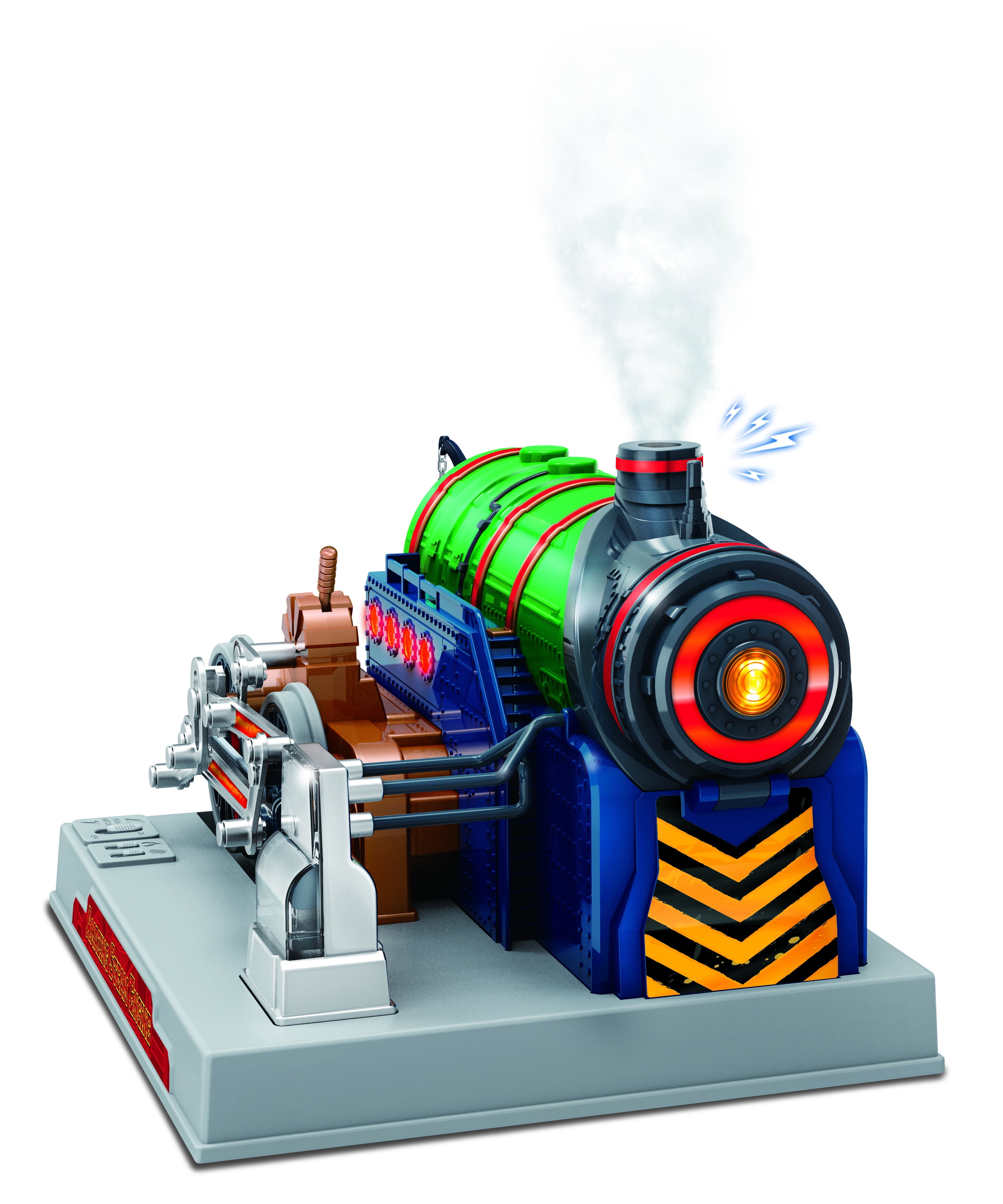 Details about   Amazing Steam EngineBuild Your Own Steam Powered Train140 Pieces Included