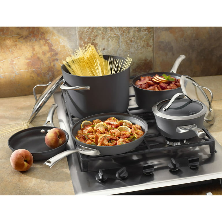 Calphalon Contemporary Nonstick 13 Deep Skillet with Cover New Retail Box