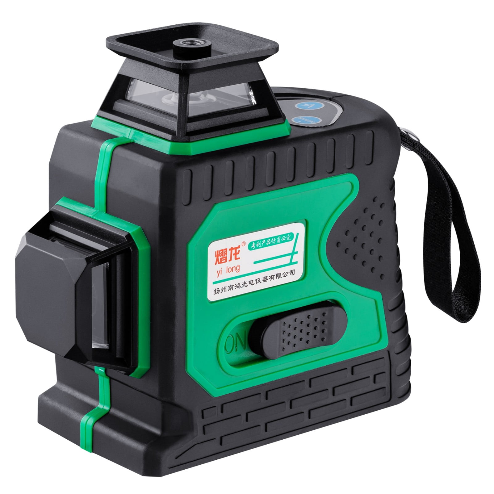 12 Line Green  Laser Level-100ft/30m-6000mah Rechargeable-3x360 Rotary Laser Level,IP54 Laser Levels Self/Manual Leveling with Rotary base,Carrying Pouch for Construction,Home Renovation