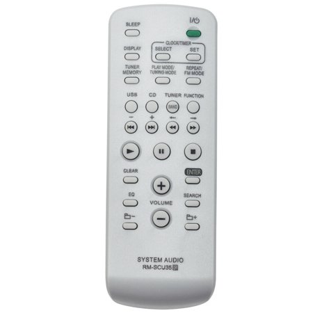 Winflike Replaced Remote Control RM-SCU35 Fit for Sony Micro Hi-Fi Component System CMT-U1 CMT-U1BTCMT-HX3R CMT-U1BT CMT-HX9DAB