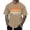 v#134Khaki571, variant on Rggeeun Men'S T-Shirt Cartoon Elegant Sunset Print Short Sleeve Crew Neck Knit Breathable Relaxed Fit For Club Party Trendy Tee,Army Green,L