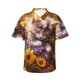 thumbnail image 1 of Balery Cute Cat Sunflower Camisas hawaianas de manga corta para hombre, camisas playeras de corte holgado, camisas de vacaciones con botones,XX-Large, 1 of 7