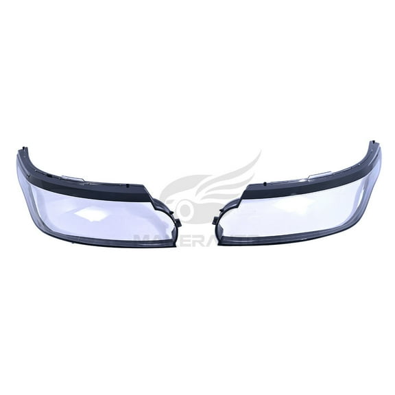 Left & Right Headlight Lens Cover For 2014-2017 Land Rover Range Rover Sport 2014 2015 2016 2017