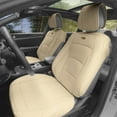 thumbnail image 1 of Ultra Comfort High Grade Leather Seat Covers For Car Truck SUV Van - Full Set, 1 of 5