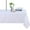 White, variant on Outdoor and Indoor Tablecloth - Washable Table Cover Waterproof Wrinkle Free Table Cloth with Zipper and Umbrella Hole for Spring/Summer/Party/Picnic/BBQS/Patio Beige 60R