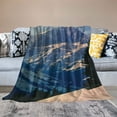thumbnail image 2 of Pratyus Snow Mountain Theme Flannel Throw Blanket for Couch Sofa Bed Home Decor All Seasons Soft Plush Blanket 40x50in, 2 of 6