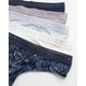 thumbnail image 3 of Paquete de 5 Tangas de Microfibra Lucky Brand para Mujer, Talla Grande, 3 of 6