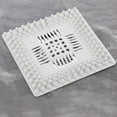 thumbnail image 2 of Square Floor Drain Stopper Filter Screen Bathroom Drain Stopper Suitable For Bathroom Bathtub Kitchen Deep Kitchen Stopper Pp up Cup Quick Rinse Fr Net Fr Kitchen Bath Tub Strainer Small Plunger, 2 of 4