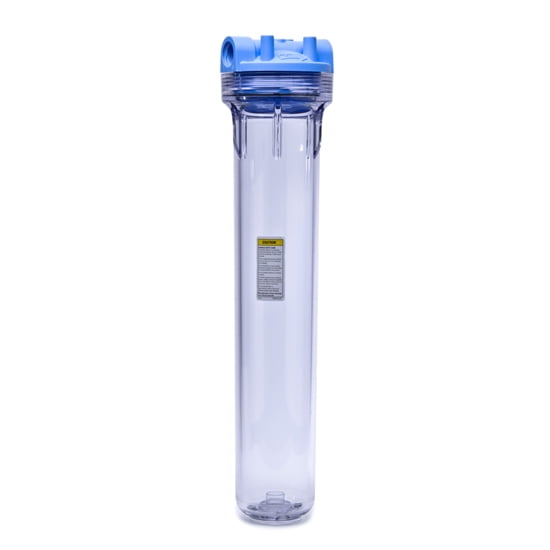 Pentek 150560 3/4 #20 3G Standard Clear Housing with Pressure Relief 