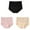 Multicolor, variant on DxhmoneyHX Women's Plus Size Lace Underwear High Cut Breathable Briefs for Women Lace Trim Moisture-Wicking Soft Hipster Panties 3 Pack