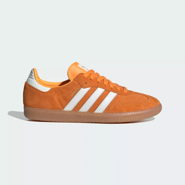 Adi-das Samba OG Shoes Originals Sneakers Orange Rush S22/White HP7898 US 4-12
