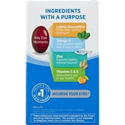 Ocuvite Adult 50+ Eye Vitamin and Mineral Supplement, Soft Gel 50 ct