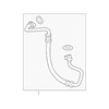 Genuine OE Acura Discharge Hose - 80315-TY2-A01