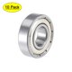 thumbnail image 1 of Rodamientos de Bolas de Surco Profundo 6001ZZ 12mmx28mmx8mm Doble Blindado Acero Cromado P5 10pcs, 1 of 5