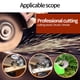 thumbnail image 4 of Hoja de Sierra Circular Jadeshay Disco de Corte de Madera Cementada 40T 8 Pulgadas, 4 of 8
