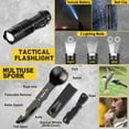 thumbnail image 3 of Kit de regalo de equipo de campamento NewFation 28 en 1 de Survival Kit, 3 of 9