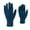 Dark Blue, variant on Winter Thermal Touchscreen Mittens with Knitted Pineapple Design for Outdoor Cold Weather Activities Brick Red,One Size