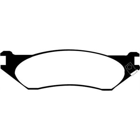 Dodge Conquest Brake - EBC 04-06 Dodge Durango 3.7 Greenstuff Front Brake Pads