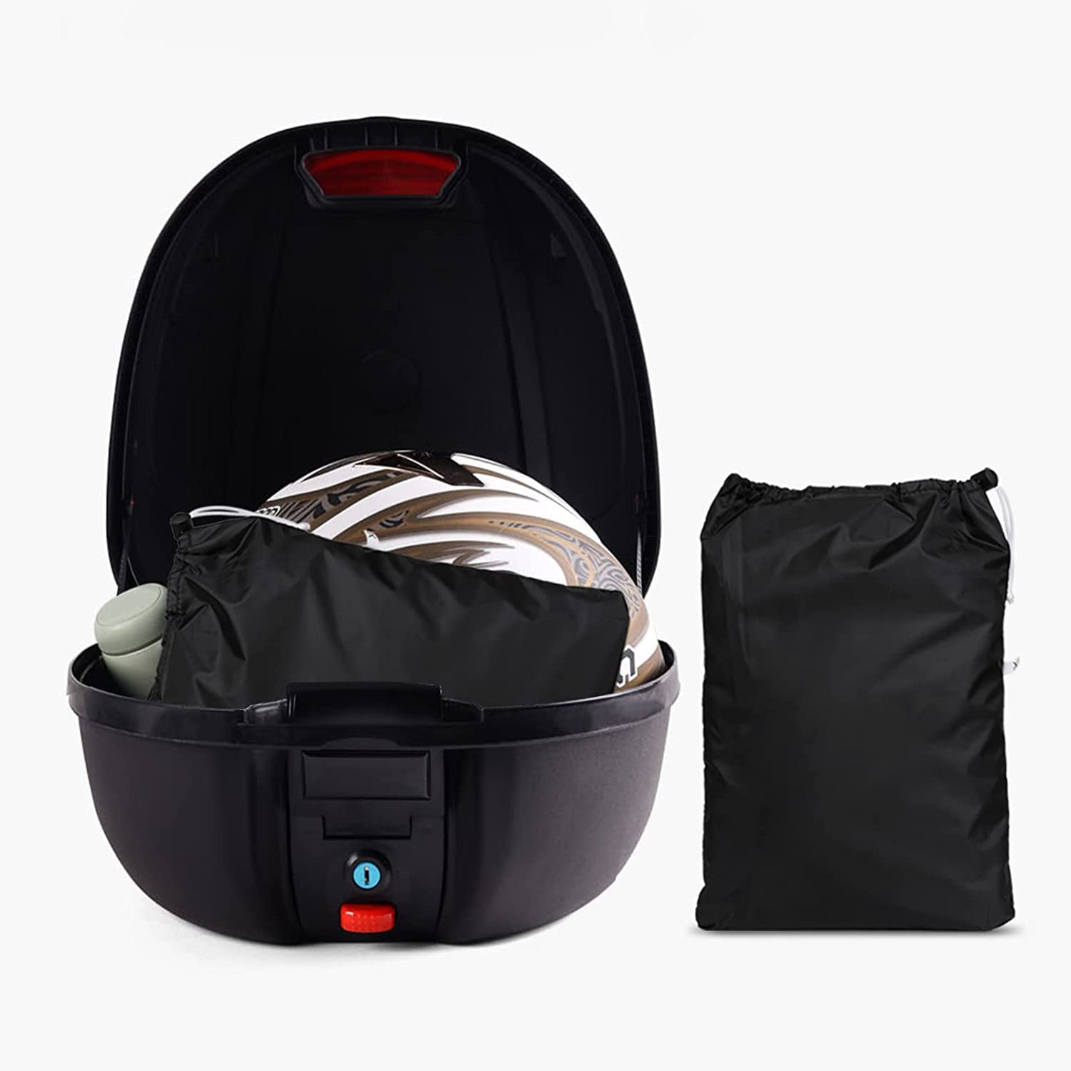 Naler Waterproof Motorcycle Cover Shelter Rain UV All Weather Outdoor Protection & Storage Bag,XL
