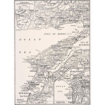 Detailed Map Of Gallipoli Peninsula And The Dardanelles Turkey In 1915 Showing British And Allied Landing Beaches From T