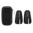 thumbnail image 2 of Football Shin Pad, Soccer Shin Guard High Strength Thick Cushioning  for Training Black,Silver, 2 of 7