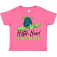 thumbnail image 3 of Inktastic Hilton Head Cute Smiling Sea Turtle Boys or Girls Toddler T-Shirt, 3 of 5