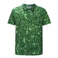 thumbnail image 3 of ameIAEA Men's Summer Short Sleeve Casual 3 Button T-Shirts Basic Golf Work Tees Tops with Pocket, 3 of 5