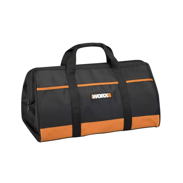 Bolsa para herramientas WORX WA0079, grande, de nailon, resistente, con cierre