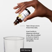 THORNE - Vitamin D Liquid - Vitamin D Supplement - Supports Healthy Bones and Muscles, Cardiovascular Health, and Immune Function* - 1 Fl Oz (30 ml)- 600 servings