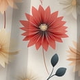 thumbnail image 4 of Designart "Carnation Cosmos I" Floral Blackout Curtain Panels, 4 of 4