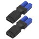 thumbnail image 4 of Battery Connection Adapter, 2PCS Female Male Connectors Strong Compatibility Rubber Sheath Copper Portable For Model Airplane ANGGREK CB2720, 4 of 8