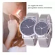 thumbnail image 4 of Exquisito Conjunto De Relojes De Pareja De Acero Inoxidable, 4 of 8