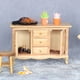 thumbnail image 2 of Armario de madera Dollhouse en miniatura a escala 1:12 con 2 puertas, 2 of 3