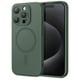 thumbnail image 1 of Funda ESR para iPhone 15 Pro con carga magnética MagSafe, color verde, 1 of 7