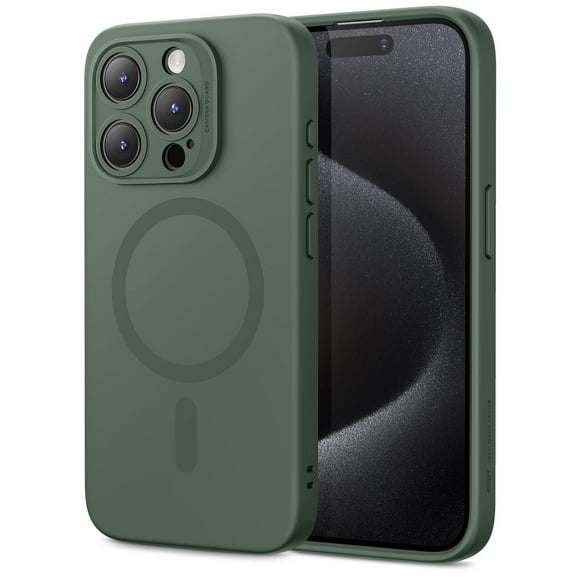 Funda de teléfono ESR para iPhone 15 Pro Max con MagSafe Green