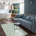 thumbnail image 3 of Simple Style Area Rugs, Green Vine Plant Leaves Pattern Outdoor Carpet, Non-Shedding Indoor Foldable Washable Non Slip Rug for Home Living Room Bedroom Office Decor Mats 2x3ft, 3 of 7