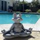 thumbnail image 5 of Estatua de rana de yoga zen de meditación Ghyt Estatua de jardín - Regalo, Decoración navideña, Interior / exterior, 5 of 5