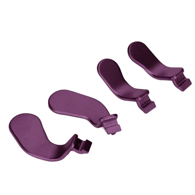 Palettes de Manette pour Palettes de Gâchette Elite Palettes Interchangeables Palettes en Métal Remplacement de Palettes en Acier Inoxydable 4 Pcs Palettes de Manette Remplacement de Manette en Acier Inoxydable